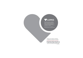 Referência no mercado, a Lopes oferece 
aos seus clientes soluções completas em 
consultoria imobiliária. Com 80 anos de 
história, a empresa é especialista em todos 
os segmentos, prestando assessoria a 
incorporadores, compradores e vendedores 
de imóveis novos e usados. 
Em parceria com o Itaú, a CrediPronto 
oferece financiamento e consórcio imobiliário. 
DEVIDO A SUA TRADIÇÃO E LIDERANÇA 
NO MERCADO, A LOPES É TOP OF MIND 
NO MERCADO IMOBILIÁRIO DE SÃO PAULO . 
9 EM CADA 10 PAULISTANOS CONHECEM A LOPES. 
(FONTE: IBOPE) 
 