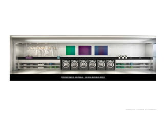 Estrutura completa para tornar a sua rotina muito mais prática. 
perspe c ti v a i l ustr a d a d a l a v a nderi a 
 