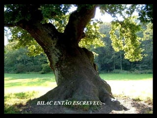 BILAC ENTÃO ESCREVEU: 