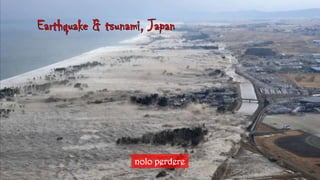 Earthquake & tsunami, Japannoloperdere