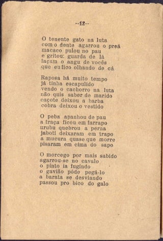 O casamento do bode com a raposa