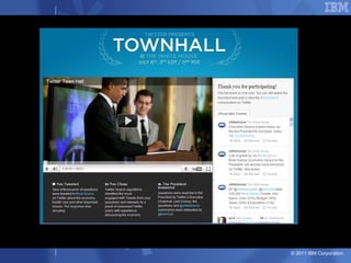 © 2011 IBM Corporation
 