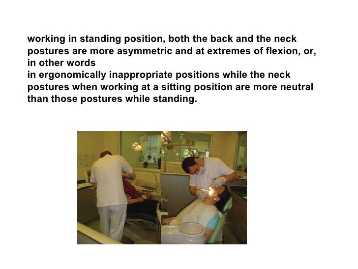 Occupational Hazards in Dentistry