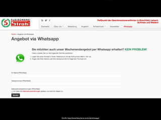 Quelle: http://www.fleischerei-stroh.de/whatsapp/ 
 