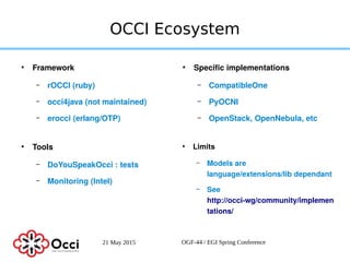 Open Cloud Computing Interface | PDF