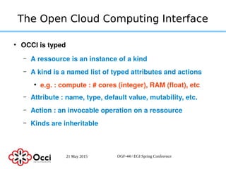 Open Cloud Computing Interface | PDF