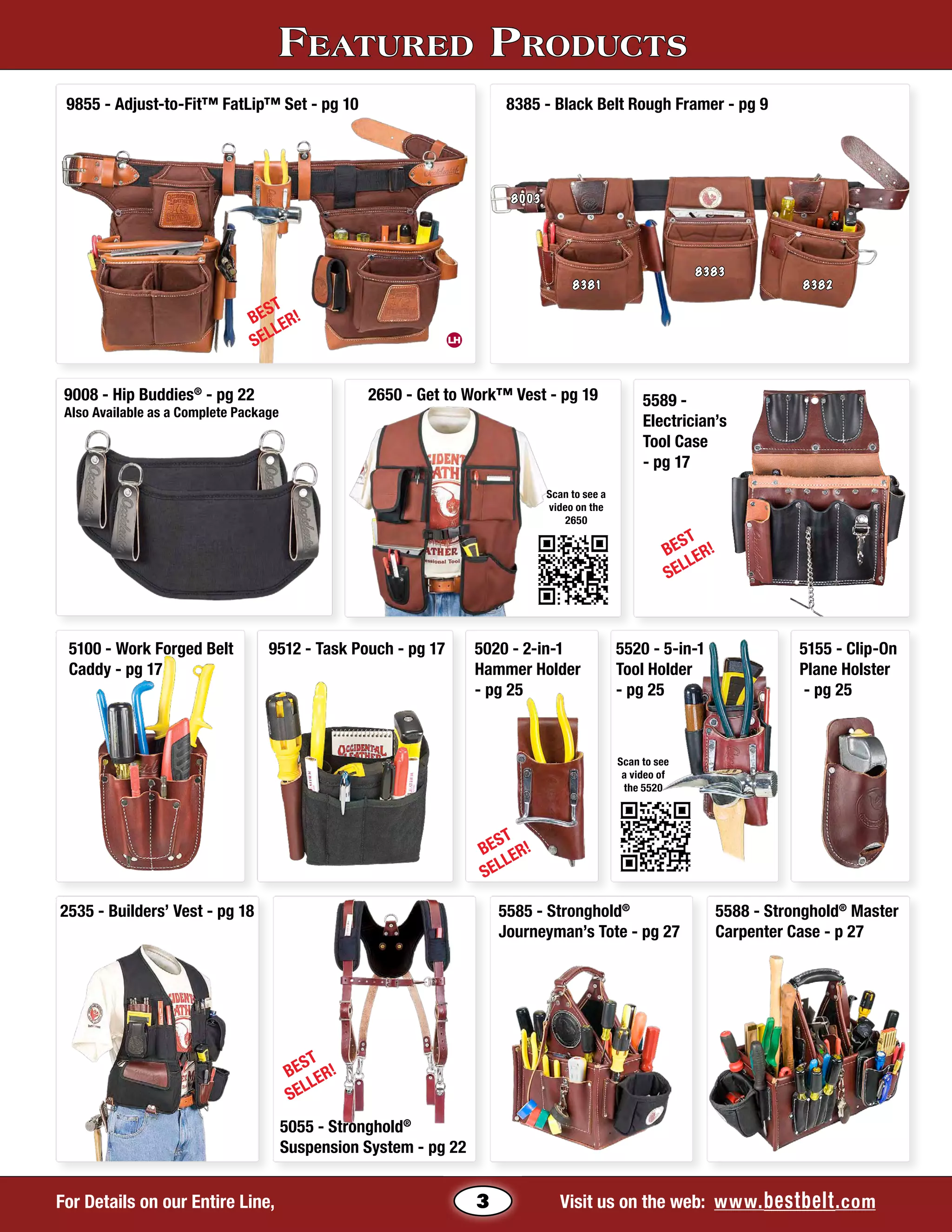 Aazon.co: Occidental Leather 6568 Construction Calculator Case - Clip-on , Black-703949