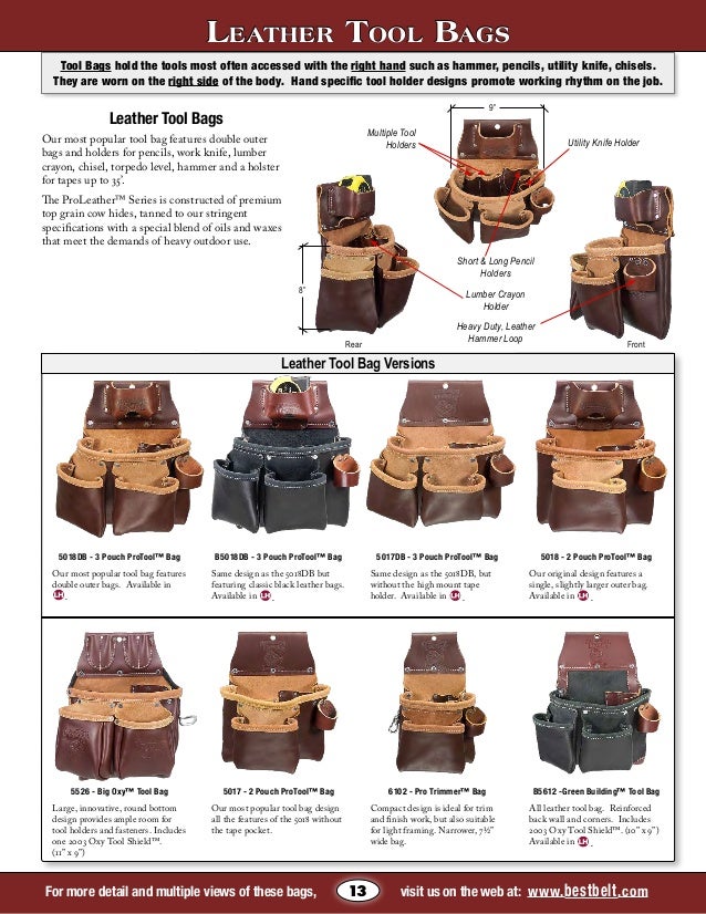 Occidental Leather Size Chart
