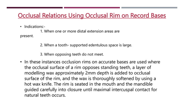 occlusal relationships for rpd -protik.pptx