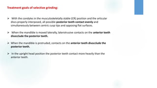 Tooth Disocclude OCCLUSAL THERAPY IN FIXED PROSTHODONTICS | PDF