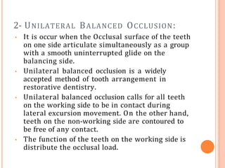 occlusion of complete denture teeth.pptx