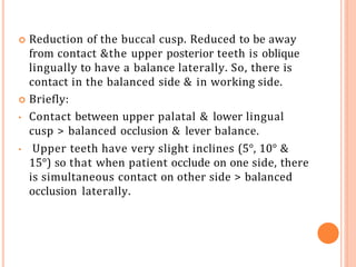 occlusion of complete denture teeth.pptx