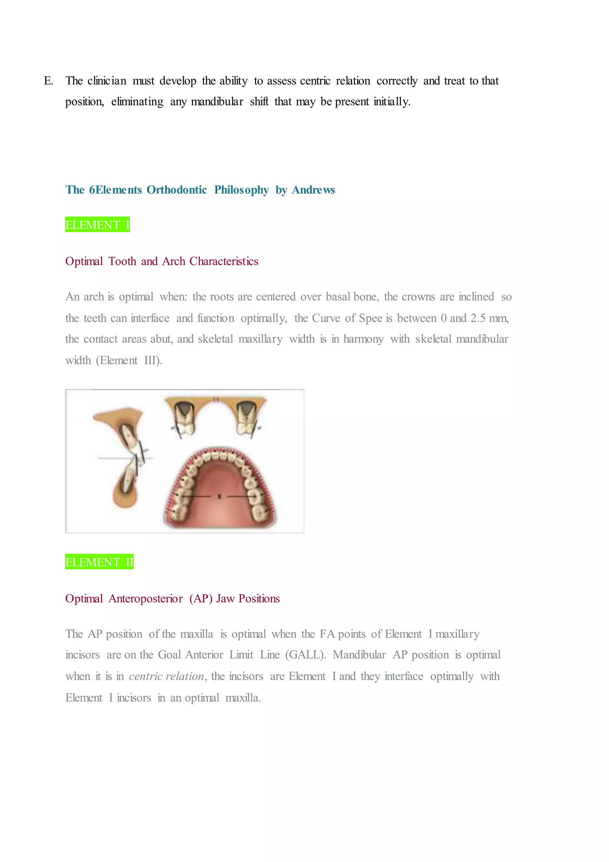 Occlusion and orthodontics by Almuzian | DOCX