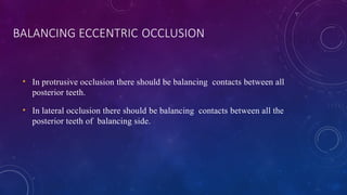 Occlusion in complete denture-1.pptx occlusion | PPTX