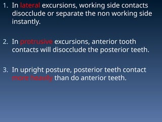 occlusion in fixed partial denture in dentistry | PPT