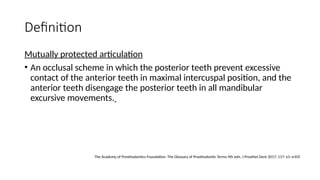Occlusion in Fixed Prosthodontics: Concepts and Clinical Applications ...