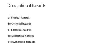 Occupational Health part 1