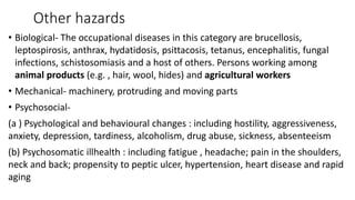 Occupational Health part 1