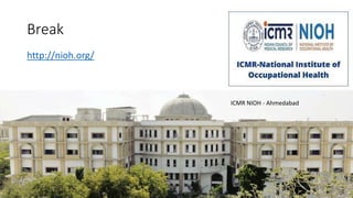 Occupational Health part 1