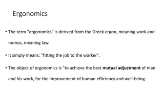 Occupational Health part 1