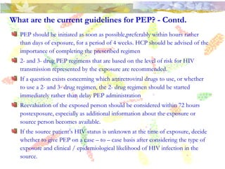 Occupatinal expolure to hiv dr. rabi | PPT