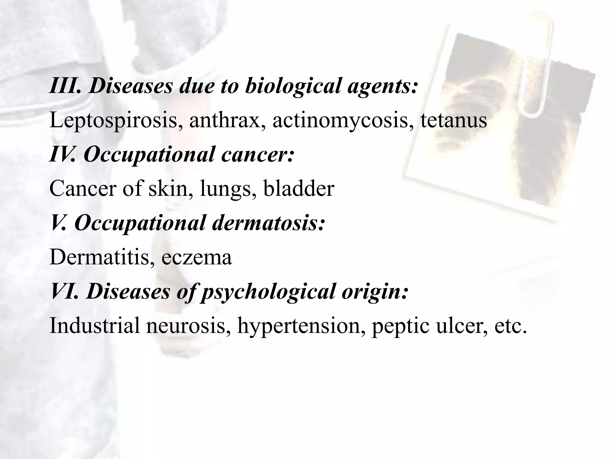 instantaneous reactions - exposure to chemicals such as chlorine or ammonia gas