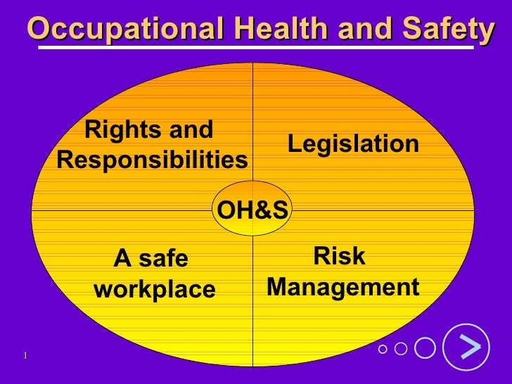 Occupational Health And Safety Workplace