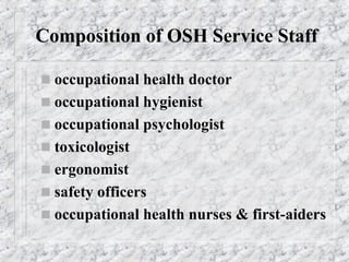 Occupational Safety and Health Concerns in Library Work Places | PPS
