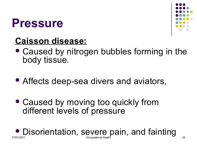 caisson disease