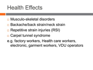 OCCUPATIONAL HAZARDS AND ERGONOMICS.ppt