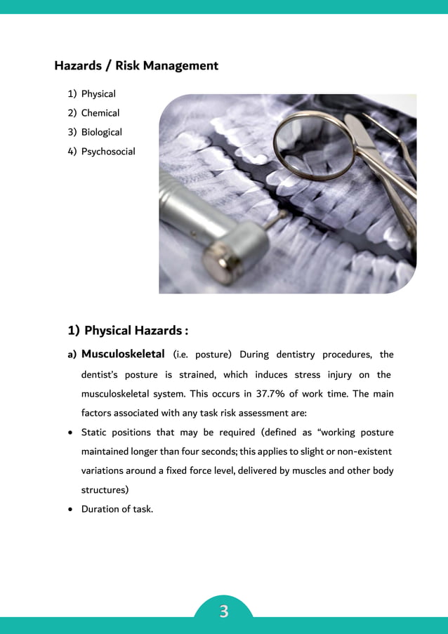 Occupational hazards in Dentistry PDF
