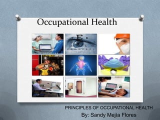OccupationalHealth PRINCIPLES OF OCCUPATIONAL HEALTH By: Sandy Mejía Flores 
