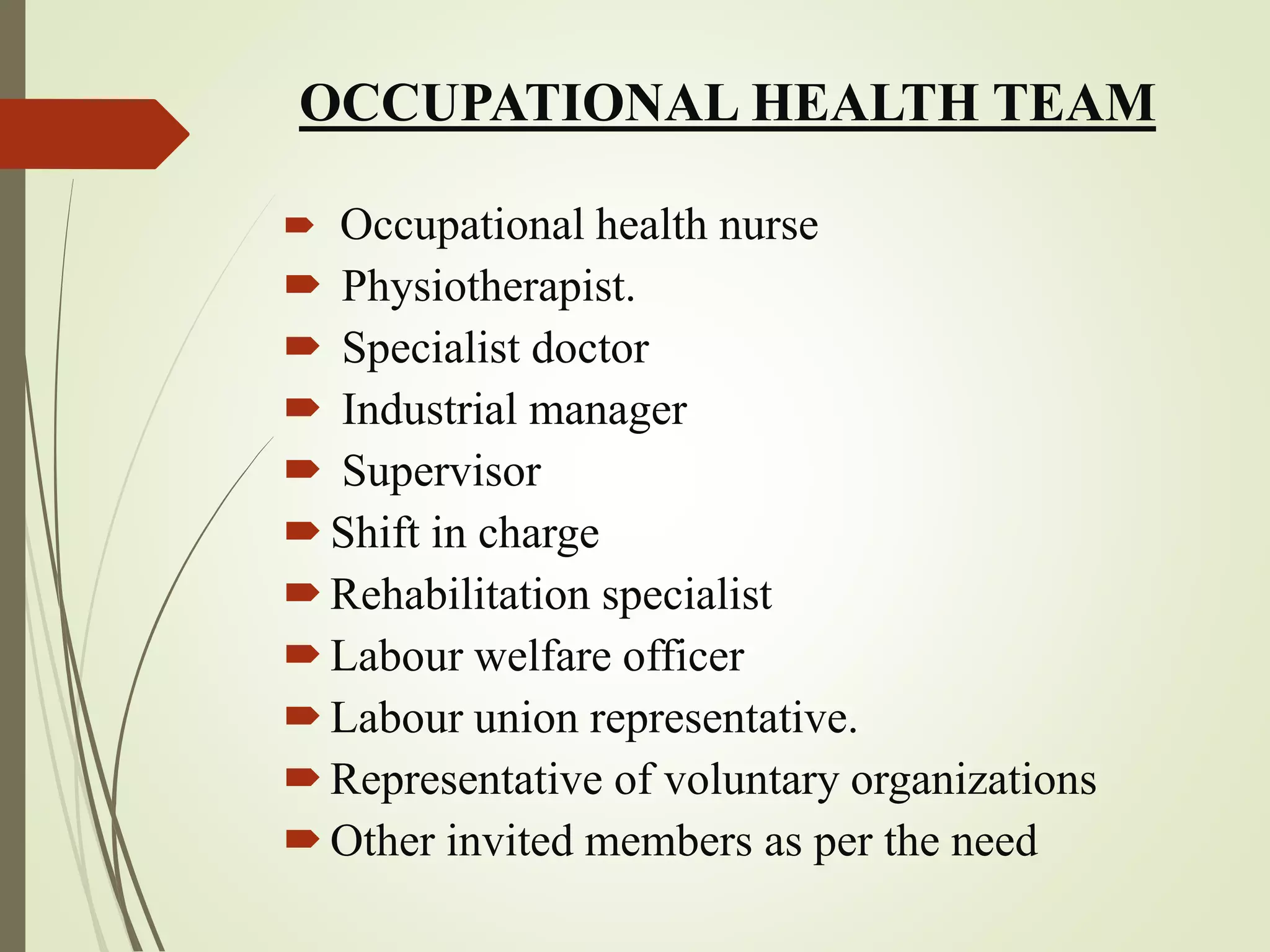 Occupational health and safety | PPTX