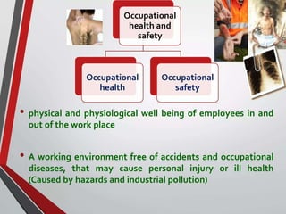 Occupational Health and safety . ppt x..... | PPTX