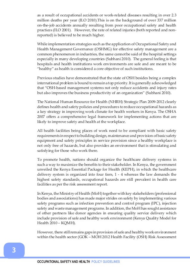 occupational safety and health and risk The european agency for safety and health at work (eu-osha) has recognised that hairdressers are exposed to serious occupational health risks and that. occupational safety and health and risk The european agency for safety and health at work (eu-osha) has recognised that hairdressers are exposed to serious occupational health risks and that.