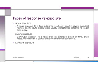 Occupational health and toxicity | PDF