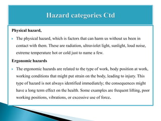 Occupational health as safety.