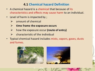 Occupational Health Hazards Ppt Grace Pptx