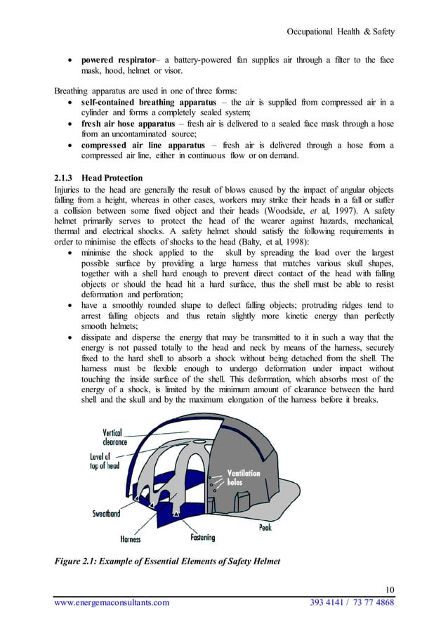 Occupational health & safety principles 31.01.14