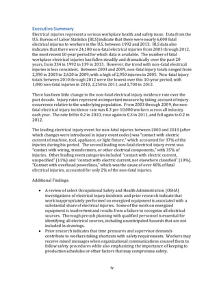 Occupational Injuries From Electrical Shock & Arc Flash Events | PDF