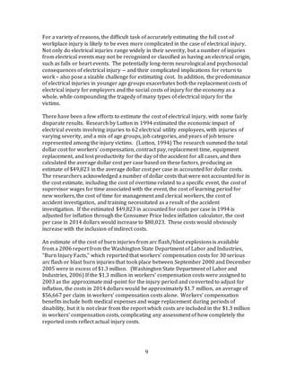 Occupational Injuries From Electrical Shock & Arc Flash Events | PDF