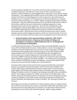 Occupational Injuries From Electrical Shock & Arc Flash Events | PDF