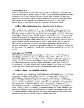Occupational Injuries From Electrical Shock & Arc Flash Events | PDF