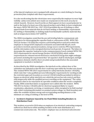 Occupational Injuries From Electrical Shock & Arc Flash Events | PDF