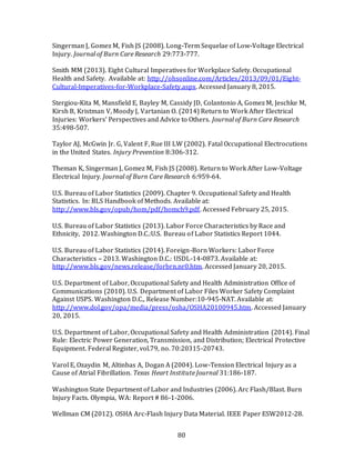 Occupational Injuries From Electrical Shock & Arc Flash Events | PDF