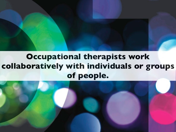 Occupational justice for slideshare