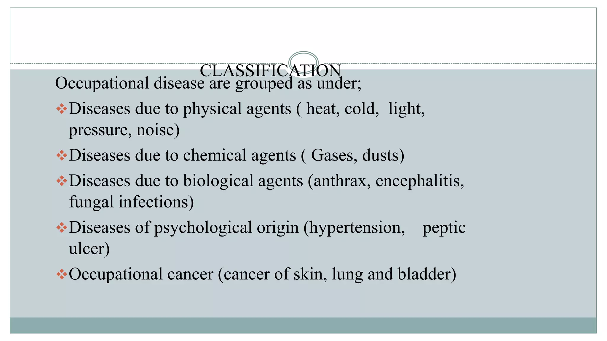 Occupational Lung Diseases Pptx