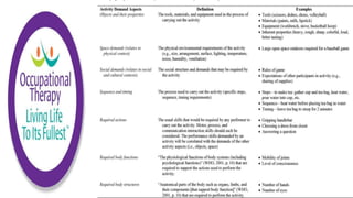 Occupational Performance