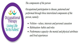 Occupational Performance in Occupational Therapy