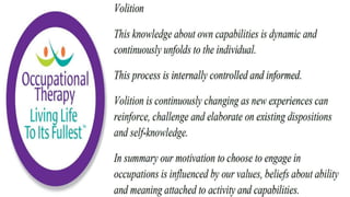 Occupational Performance in Occupational Therapy